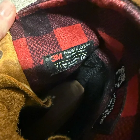 Kodiak Cloverdale Plaid Waterproof Boot Size 7.5 - Picture 9 of 13